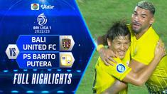 Berita video highlights pertandingan BRI Liga 1 2022/2023, antara Bali United melawan Barito Putera, Minggu (5/2/23). Bali United gagal meraih kemenangan setelah kalah 1-2 dari Barito Putera.