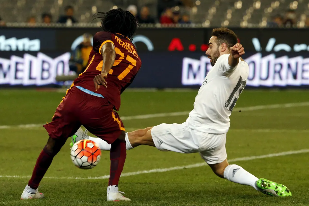 Real Madrid vs AS Roma (REUTERS/David Gray)