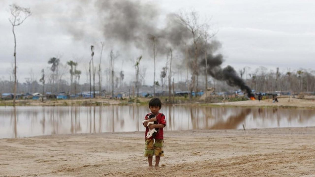 Kamp dibakar polisi, penambang liar di Peru tinggalkan Hutan Amazon