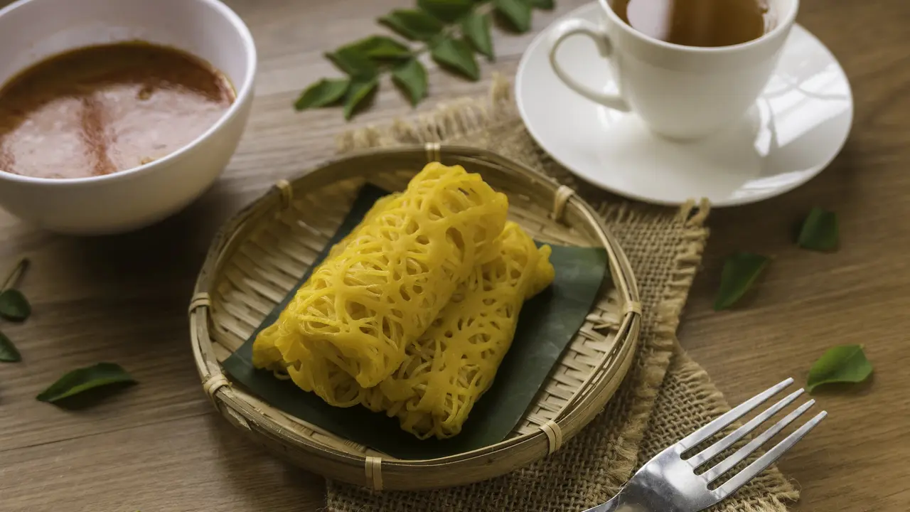 resep roti jala saus kari ayam ala malaysia