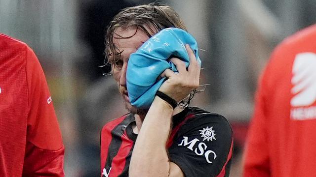 Pemain AC Milan Luka Modric mengalami cedera
