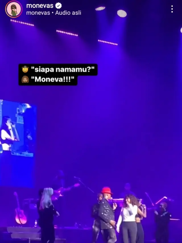 Artis Indonesia eksis bareng Ne-Yo pelantun So Sic (Foto: Instagram monevas)