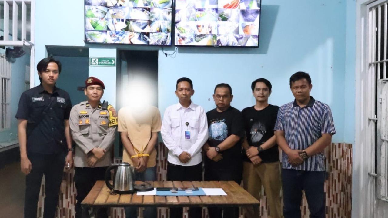 Pria di Lampung Tertangkap Saat Hendak Selundupkan Narkoba Pakai Termos Air ke dalam Lapas Kotabumi