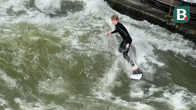 Peselancar, Eisbach, Munchen