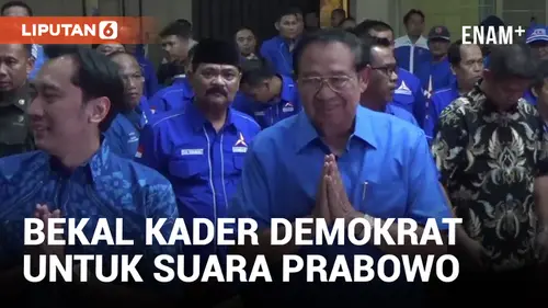 VIDEO: Dorong Suara Prabowo, SBY Berikan Bekal Untuk Kader Demokrat