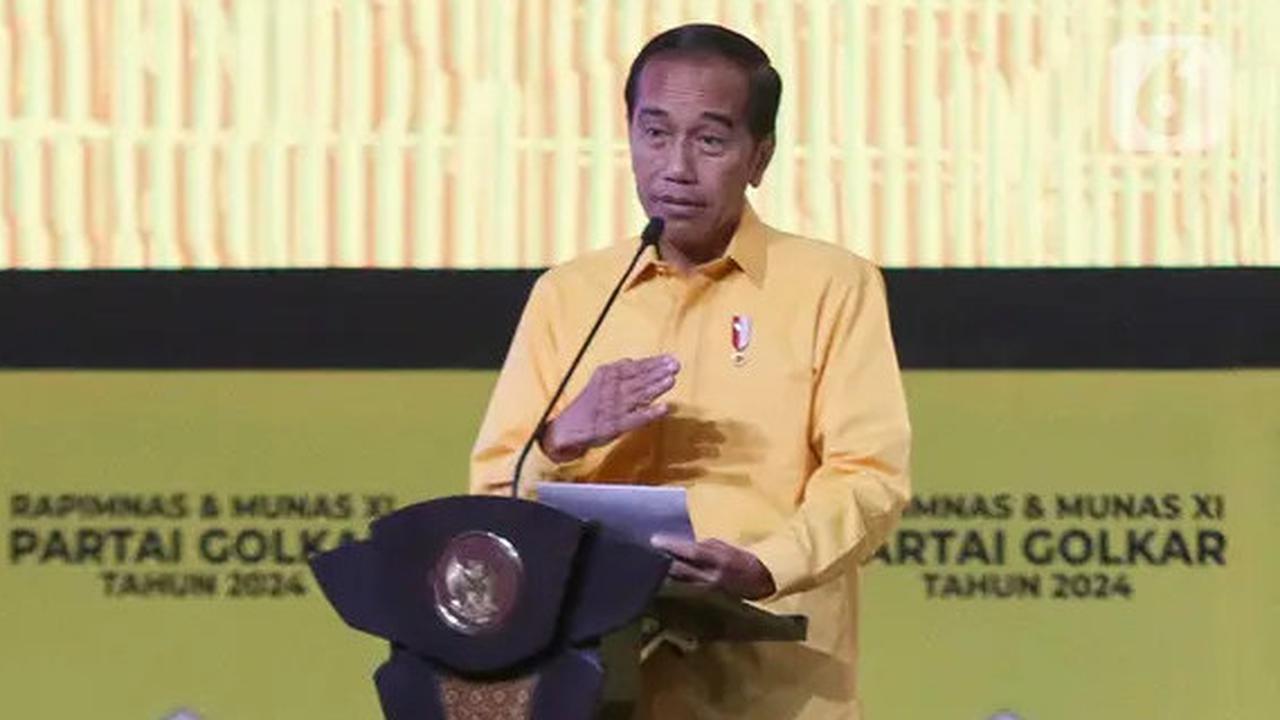 Jokowi Dijadwalkan Hadiri Puncak HUT Golkar, Diumumkan Gabung 'Beringin'?