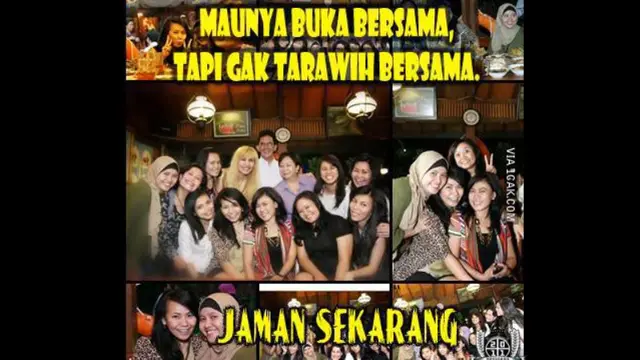 Nyindir Banget, 6 Meme Kocak Ajakan Buka Bersama