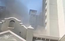 Terjebak, Penghuni Apartemen Mediterania Jakbar Lempar Baju Berisi Pesan Darurat Evakuasi