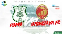 Liga 1 2018 PSMS Medan Vs Sriwijaya FC (Bola.com/Adreanus Titus)