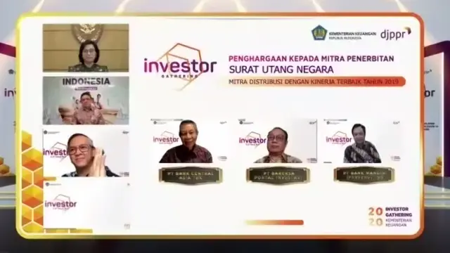 Bank Mandiri Raih Penghargaan Mitra Terbaik Penjualan SUN
