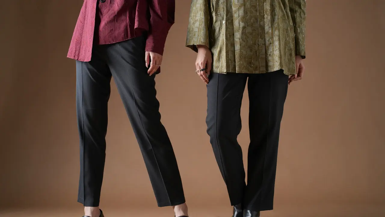 Model Celana yang Cocok Dipadukan dengan Baju Batik (Foto: Reve Art AI)
