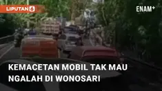 Beredar video viral terkait kemacetan panjang. Kejadian tersebut berada di Jalur Bukit Bintang, arah Wonosari - Jogja.