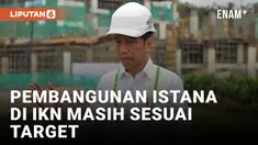 Presiden Jokowi Pede Pembangunan Istana Presiden di IKN Masih Sesuai Target