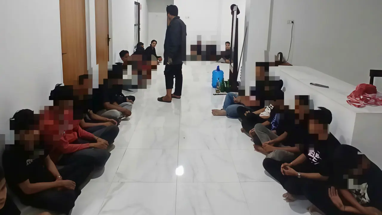 28 Anggota Geng Moror Ditangkap di Maros, Sempat Ancam Polisi Pake Busur Panah