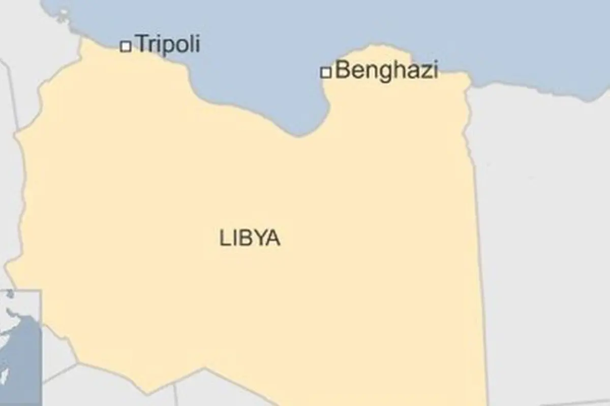 Ledakan bom bunuh diri di markas tentara Libya. (BBC)