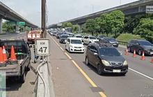 Contraflow di Tol Cikampek KM 70–47 Arah Jakarta Dihentikan, One Way Lokal Masih Berlaku