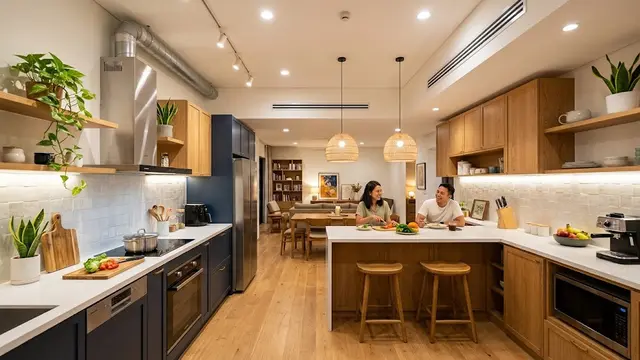 Desain Dapur Tanpa Jendela agar Tidak Pengap/AI Generated