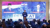 Ketua Umum Partai Demokrat, Agus Harimurti Yudhoyono (AHY), saat memberikan sambutan&nbsp;dalam kegiatan retret Partai Demokrat yang digelar di Pacitan,&nbsp; Jumat-Minggu, 4-6 Juli 2025. (Foto: DPP Partai Demokrat)