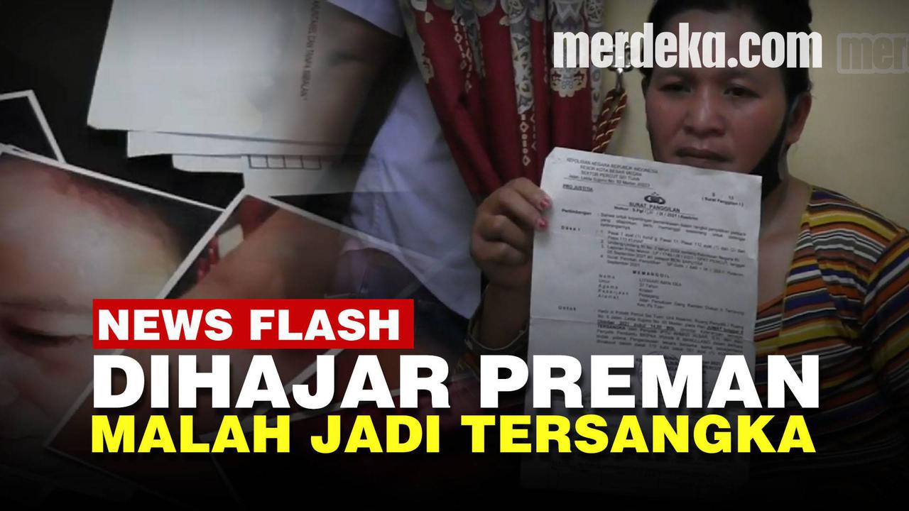 VIDEO: Ibu Pedagang Sayur Dihajar Preman Pasar Malah Dijadikan Tersangka