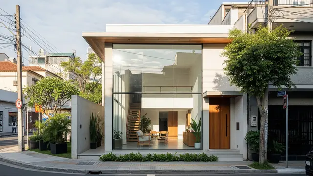 Inspirasi Fasad Rumah Kecil Minimalis yang Bikin Tampak Lebih Besar dari Aslinya