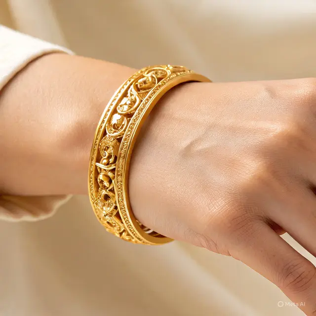 Model Gelang Emas 24 Karat 10 Gram