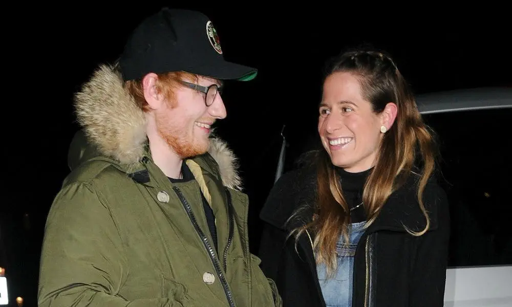 Tunangan Ed Sheeran sendiri adalah Cherry Seaborn. (Kidspot)