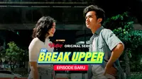 Kevin Ardilova dan Febby Rastanty dalam Vidio Original Series The Break Upper. (Dok. Vidio)