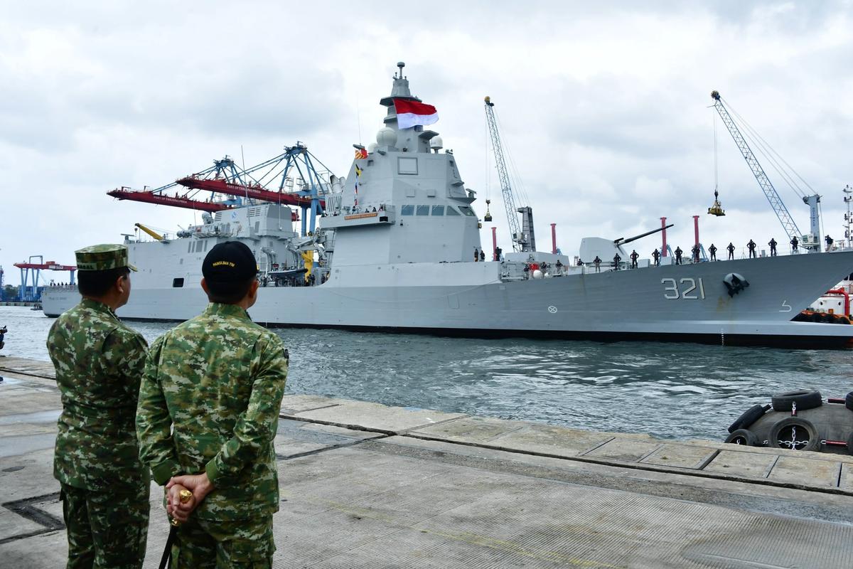 FOTO: KRI Prabu Siliwangi Perkuat Modernisasi Armada Laut Indonesia