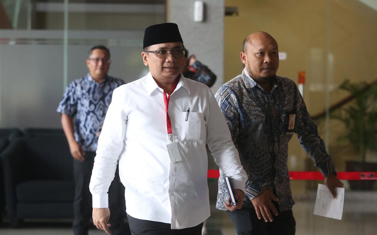 FOTO: Yaqut Cholil Qoumas Jalani Pemeriksaan KPK Terkait Dugaan Korupsi Kuota Haji