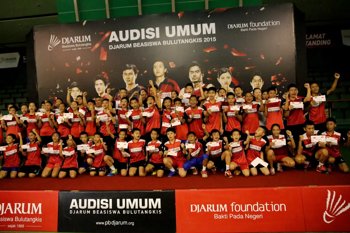 Audisi Umum Djarum Beasiswa Bulu Tangkis 2015