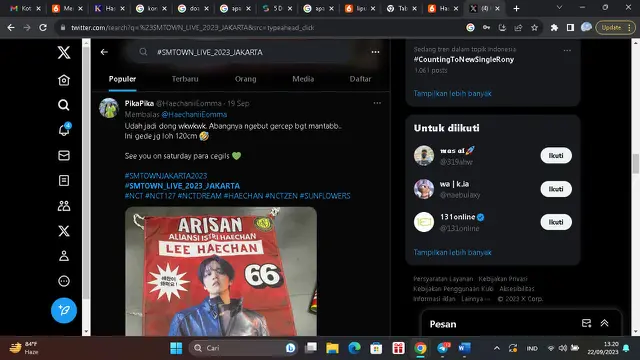 Banner kocak Sijeuni siap ramaikan GBK