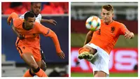 Belanda dikenal sebagai gudangnya pemain muda berbakat yang dihasilkan lewat akademi klub-klubnya di Eredivisie. Pemain yang berkualitas pastinya akan mendapat kesempatan memperkuat timnas senior. Berikut 5 pemain termuda terpilih untuk pentas Piala Eropa 2020. (Kolase Foto AFP)