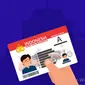 Gambaran SIM A format terbaru yang akan berlaku mulai 1 Juli 2024. (Liputan6.com/web/Indonesia Baik)