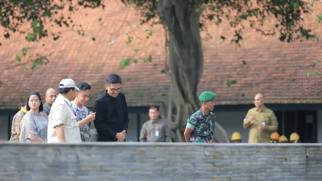 Prabowo tiba di Solo disambut Gibran Rakabuming. (Foto: Dok. Twitter @prabowo)