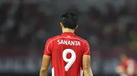 Ramadhan Sananta mencetak gol Timnas Indonesia ke gawang Chinese Taipei di Stadion Gelora Bung Tomo, Surabaya, Jumat (5/9/2025). (Bola.com/Abdul Aziz)