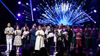 Meriahnya Konser Legenda Erros-Chrisye-Yockie