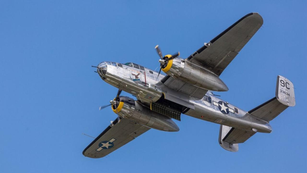 B-25 Mitchell Menjadi Pesawat Pengebom Andalan AS dan Sekutu Saat Perang Dunia II