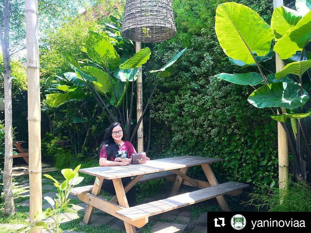 The Garden Cafe & Resto, Purwakarta, Jawa Barat. (Sumber Foto: yaninoviaa/Instagram)