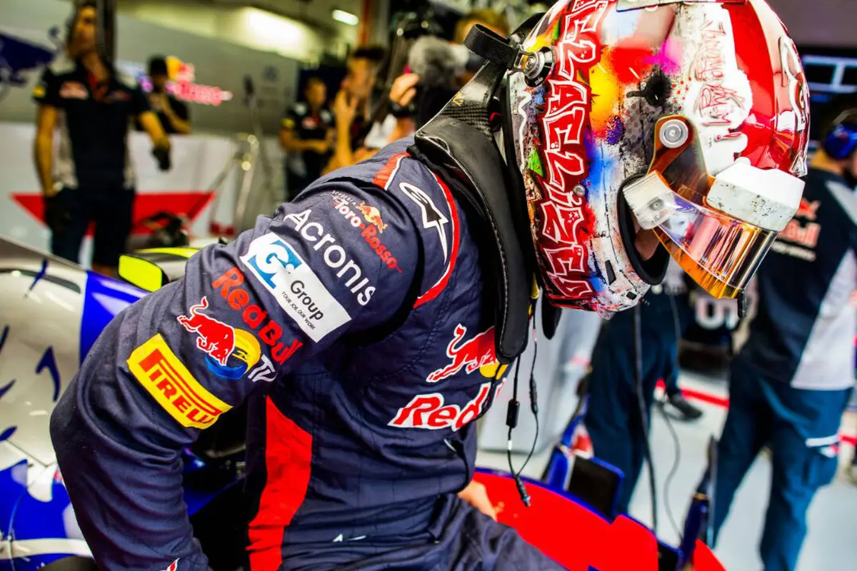 Sean Gelael, Toro Roso, F1 GP Singapura 