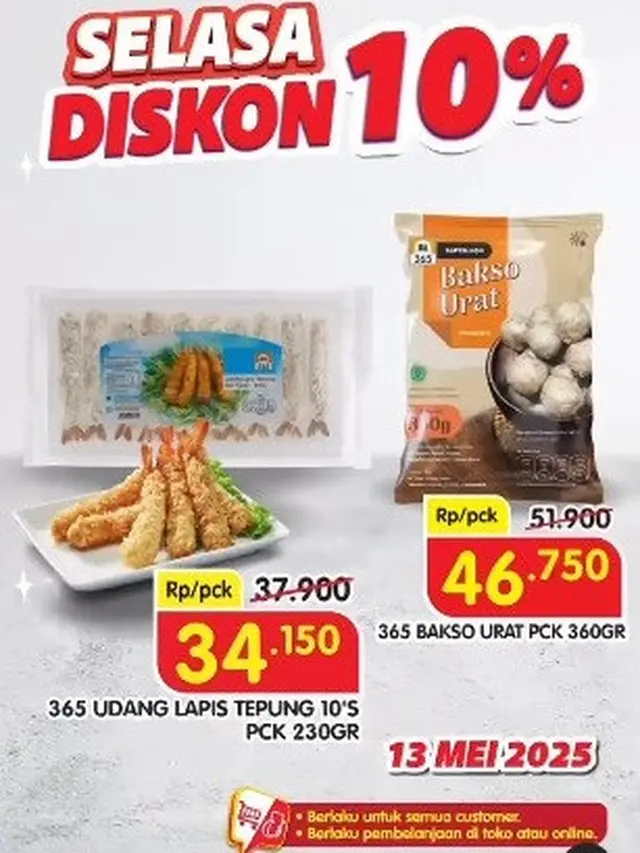 Promo Superindo Hari Ini, 13 Mei 2025