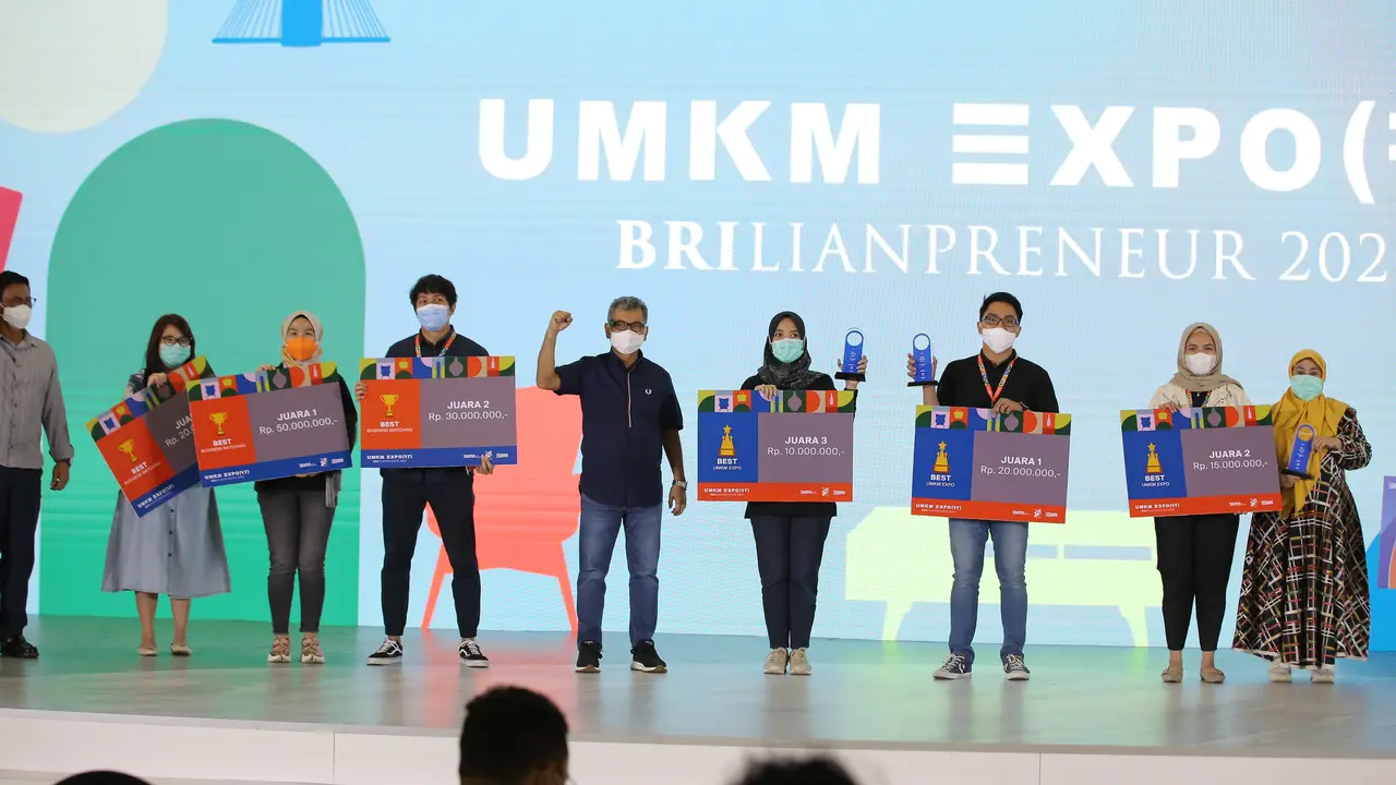 Terapkan Protokol Kenormalan Baru, BRILIANPRENEUR 2020 Catatkan Peningkatan Signifikan Transaksi Ekspor Pelaku UMKM