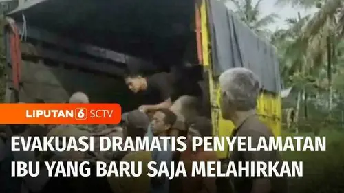 VIDEO: Perjuangan Ibu Melahirkan di Pelosok Banyuwangi, Ditandu dan Menyeberangi Sungai
