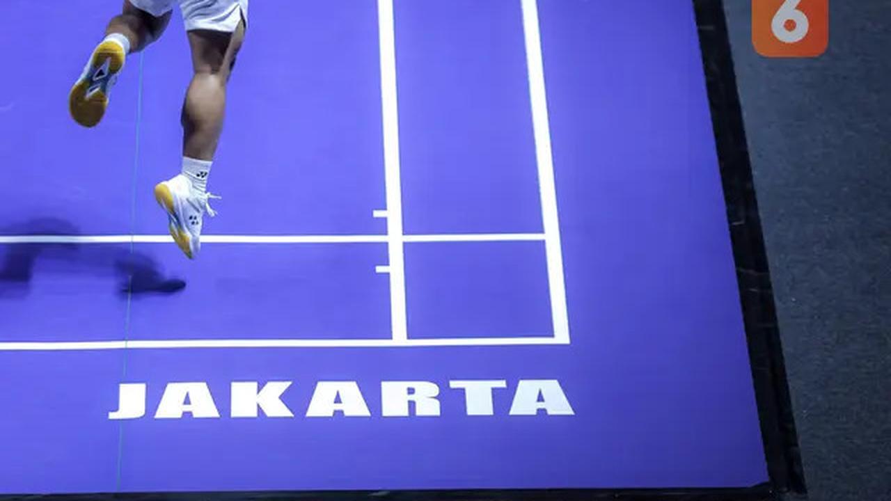 Foto: Nuansa Baru Indonesia Open 2025, Court Biru dan Karpet Abu-Abu
