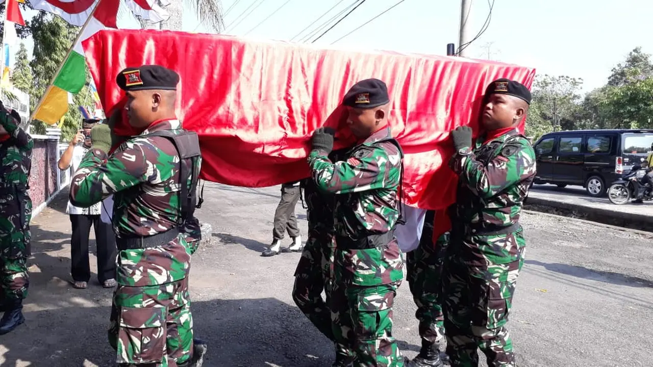 Anggota TNI Asal Sumsel Gugur di Papua Dimakamkan di Prabumulih