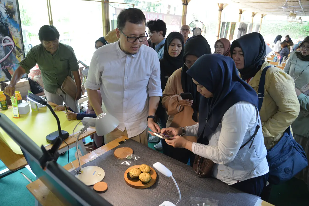 Pelatihan bertajuk Level Up UMKM Indonesia sebagai rangkaian kegiatan dari UMKM Untuk Indonesia (UUI) untuk Transformasi Digital. (Liputan6.com/ ist)