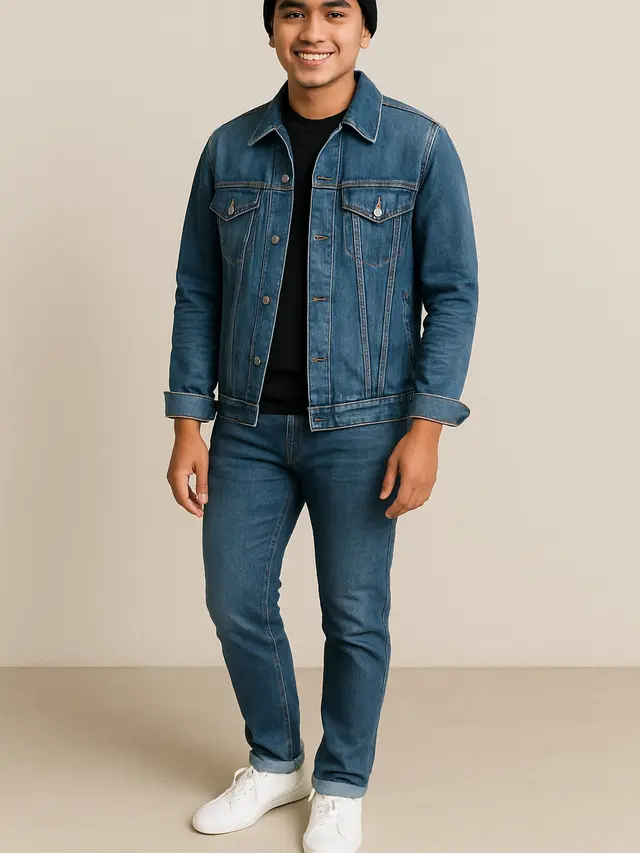 Inspirasi Outfit Perpaduan Sepatu Putih (Image by ChatGPT)