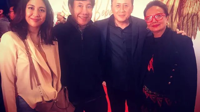 6 Potret Kebersamaan Triawan Munaf dengan Sherina