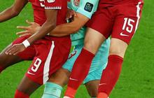 FOTO: Aksi Qatar Sapu Bersih Kemenangan Grup A hingga Tembus 16 Besar Usai Gencet China di Piala Asia 2023