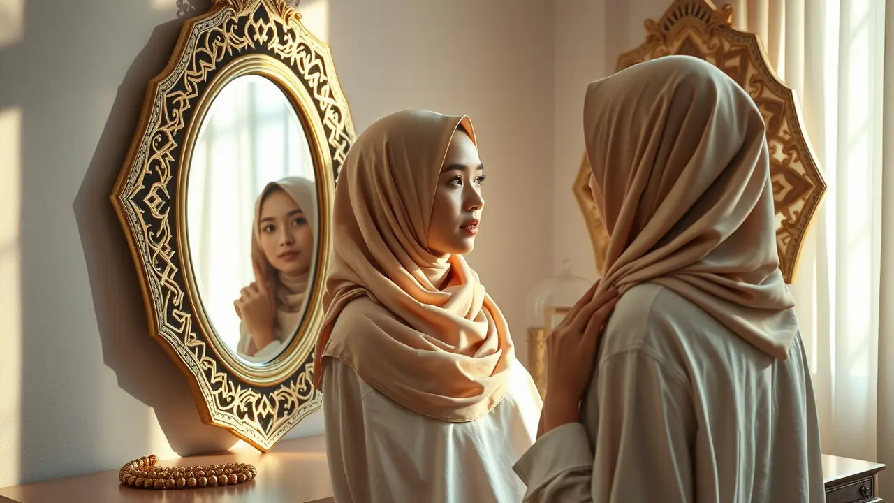 mimpi memakai kerudung