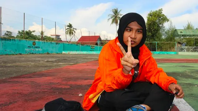 7 Potret Miftahul Jannah, Pejudo Berjilbab yang Gagal Bertanding di Asian Para Games 2018
